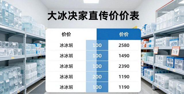 大冰块批发厂家怎么选？金华直供渠道靠谱吗