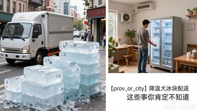 金华降温大冰块配送 这些事你肯定不知道