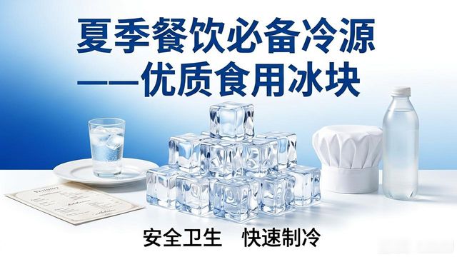餐饮食用冰块供应商选择_食用冰块与普通冰块区别_金华食用冰块销售