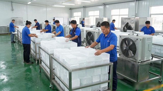 金华夏季车间降温冰块,工厂师傅都在用这个方法