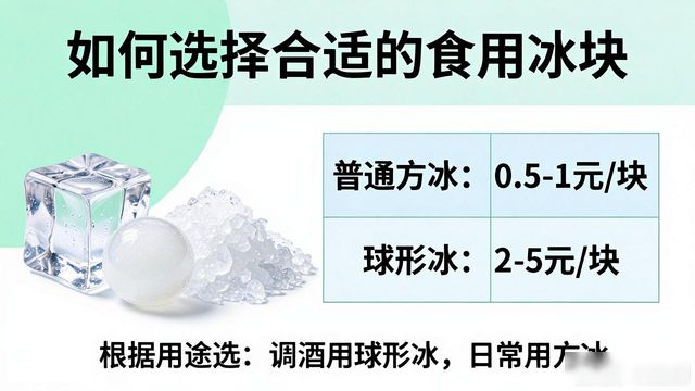 金华食用冰块多少钱 价格与选择全解析